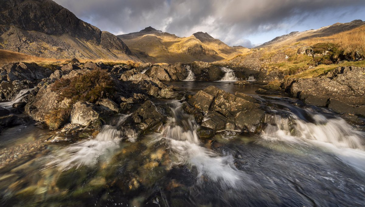 Lingcove Beck flowing from the spectacular Great Moss with the Scafell Massif beyond on a gorgeous winters afternoon. <a href="/SonyAlpha/">Sony | Alpha</a> <a href="/TGOMagazine/">The Great Outdoors</a> <a href="/OPOTY/">Outdoor Photography</a> @Benro_UK <a href="/kasefiltersuk/">Kase Filters UK</a> <a href="/Lowepro/">Lowepro</a> #lakedistrict #winter #waterfall #landscapephotography
