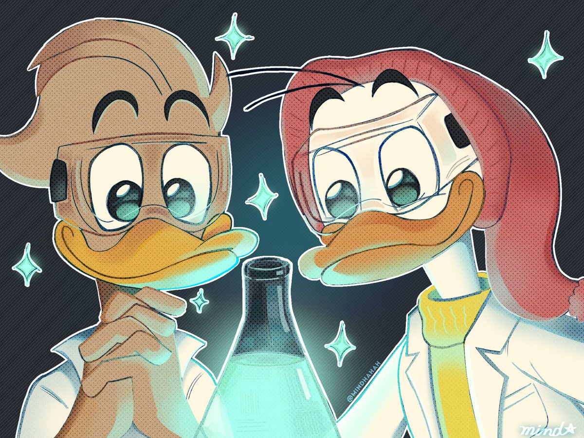 mindhahah's tweet photo. Science 🧪🥼
#fethryduck #fentoncrackshellcabrera #DuckTales https://t.co/KNIMYZLcFJ
