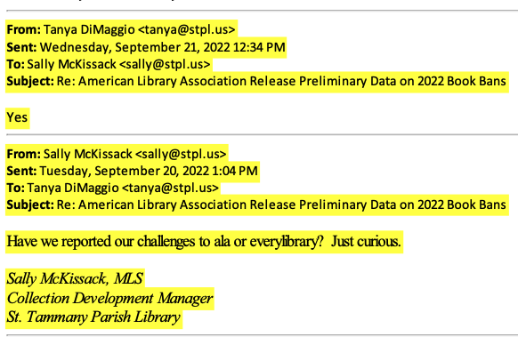SafeLibraries's tweet image. "How Chicago's ALA Co-Opts Local Governments: St. Tammany Parish Louisiana"
safelibraries.blogspot.com/2024/12/how-ch…
@STPGOV @sttammanylib @JeffLandry #lalege