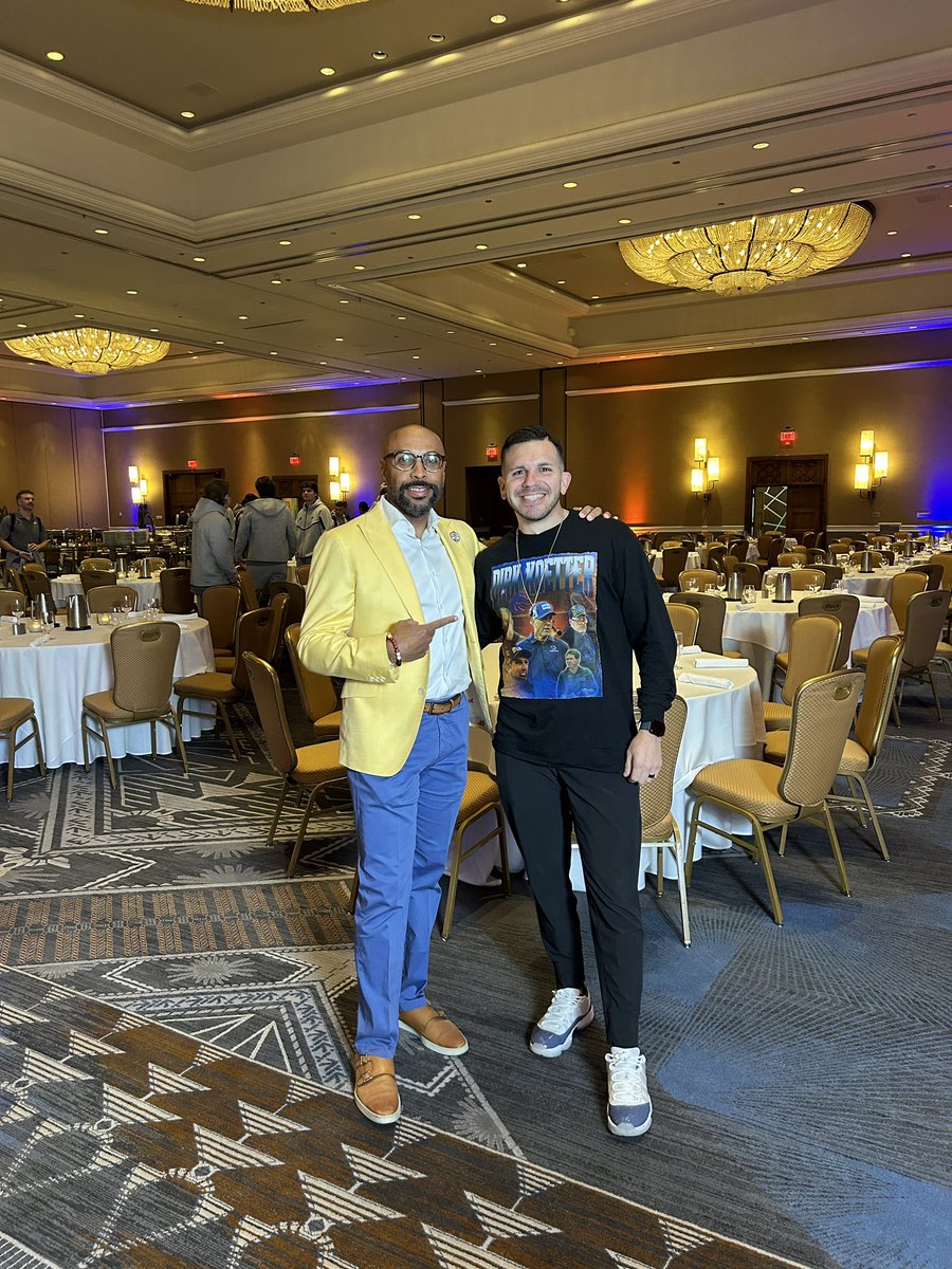 Erik Moses (@fiestabowlceo) on Twitter photo So great to reconnect with <a href="/T_Rausa/">Tyler Rausa</a> from our days with the <a href="/XFLDefenders/">D.C. Defenders</a> at <a href="/Fiesta_Bowl/">Fiesta Sports Foundation</a> So great to reconnect with <a href="/T_Rausa/">Tyler Rausa</a> from our days with the <a href="/XFLDefenders/">D.C. Defenders</a> at <a href="/Fiesta_Bowl/">Fiesta Sports Foundation</a>