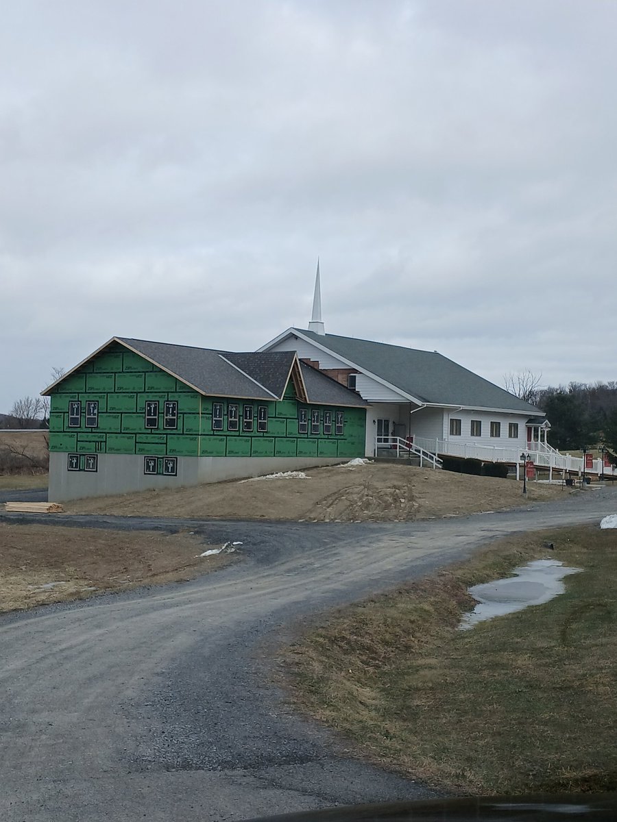 PastorRobSisco's tweet photo. @WBCBowie Most important, many were saved this year! But also construction began on our 4,800 sq/ft addition. https://t.co/rOlQDnmeqD