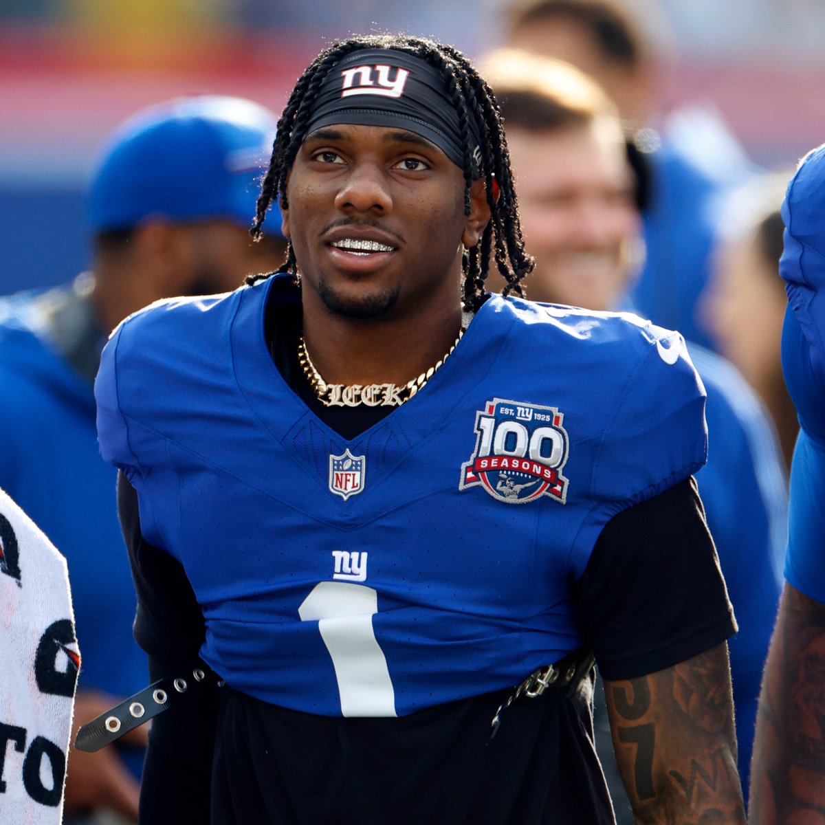 MAL1K.

Nabers reaches 1,000 receiving yards in his rookie season.