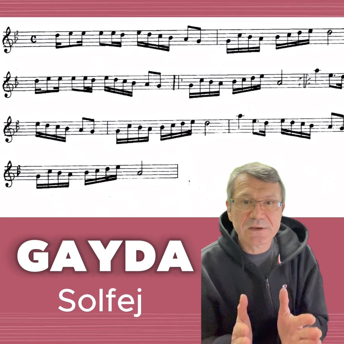 Yeni solfej dersini linkten izleyebilirsiniz: 

NOTA OKUMAK ARTIK ZOR DEĞİL / "GAYDA" SOLFEJ 
👇

youtu.be/sPjJ9edzT6M