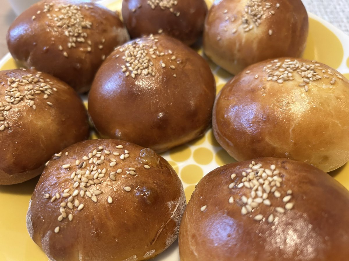 毎年冬の恒例行事となりつつあるあんぱん作り！今年も美味しくできました😋