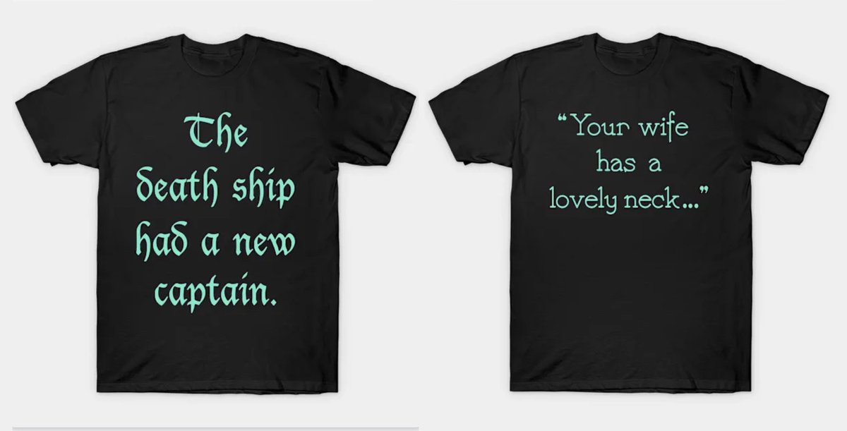 Slippery_Jack's tweet photo. What with upcoming vampiric happenings, I recreated some classic intertitles and uploaded them to my daft t-shirt thing... https://t.co/tCervE3aN6