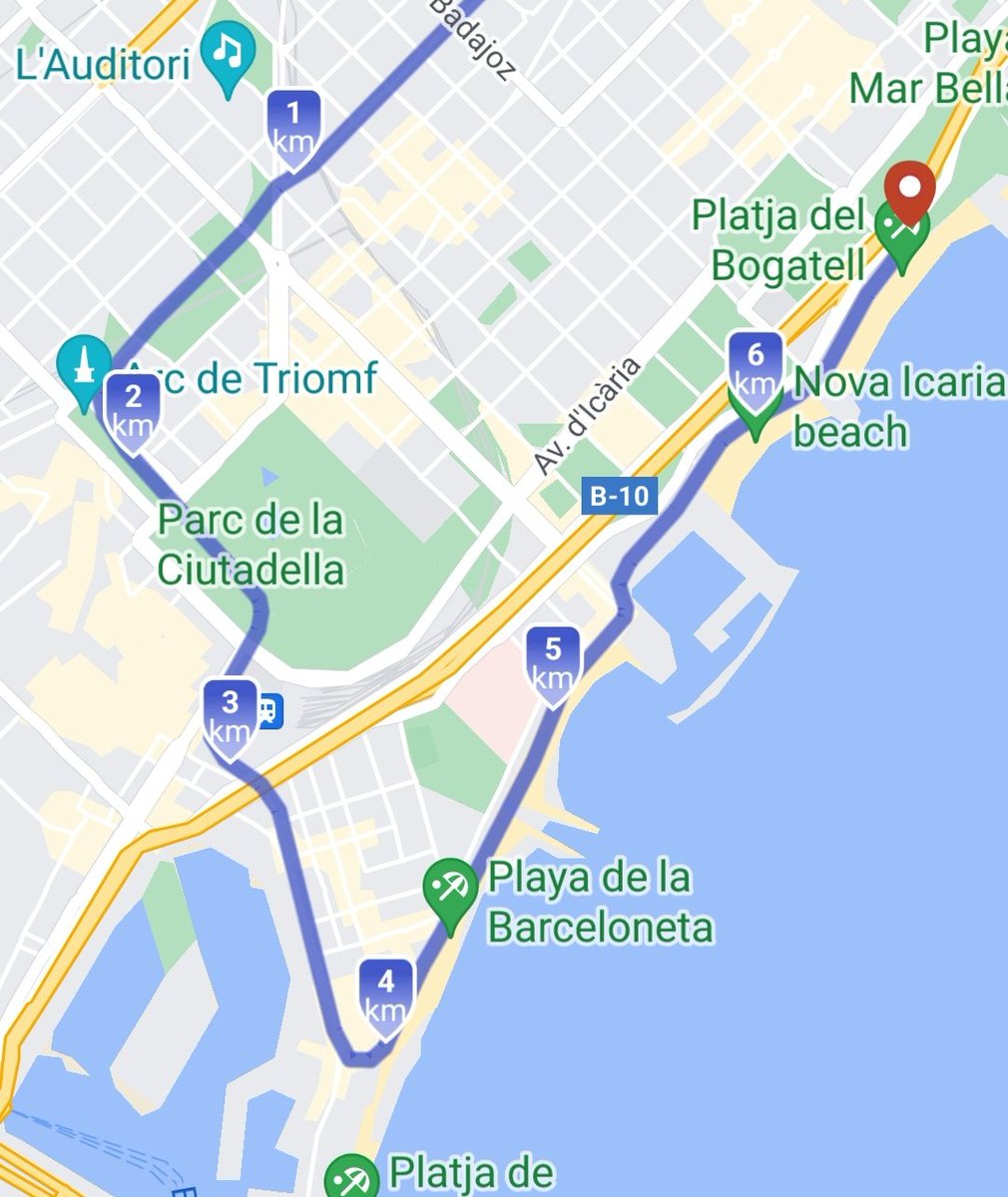 Correr por la playa durante todo el año ❤️