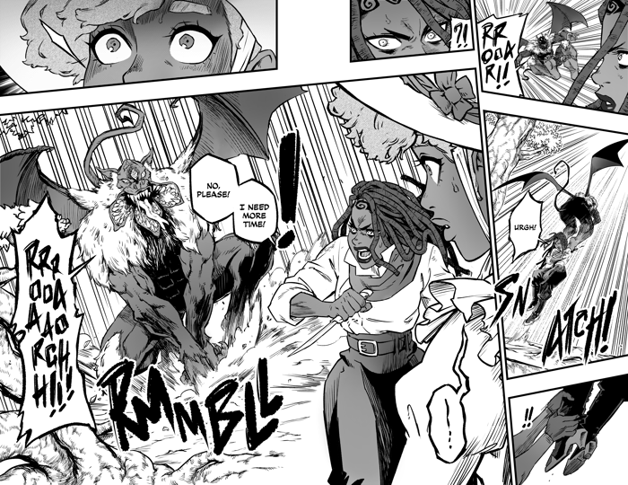 jacqueaye's tweet photo. Look at this manga page from my light novel 😍 by @WhytManga https://t.co/SnoQdbRRCW