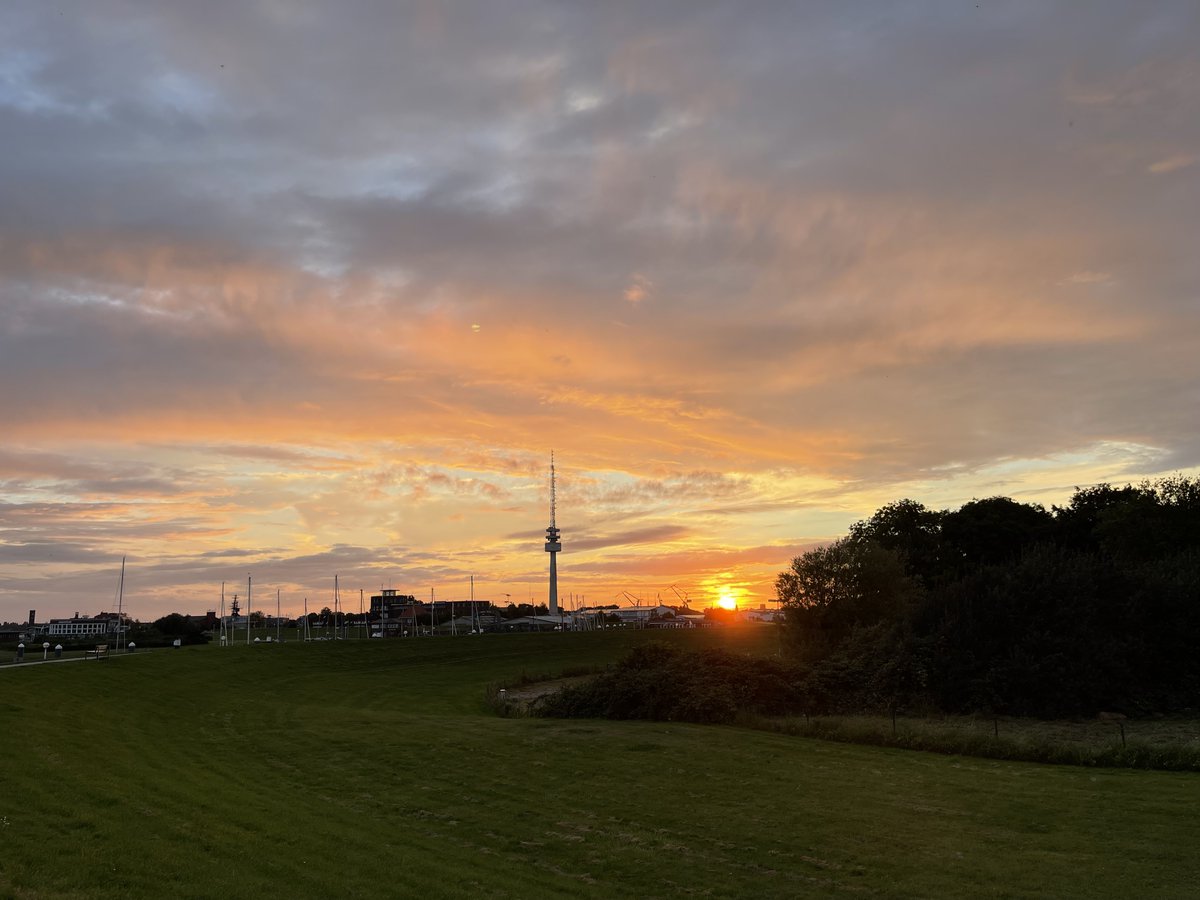 Sommerabendimpression im August