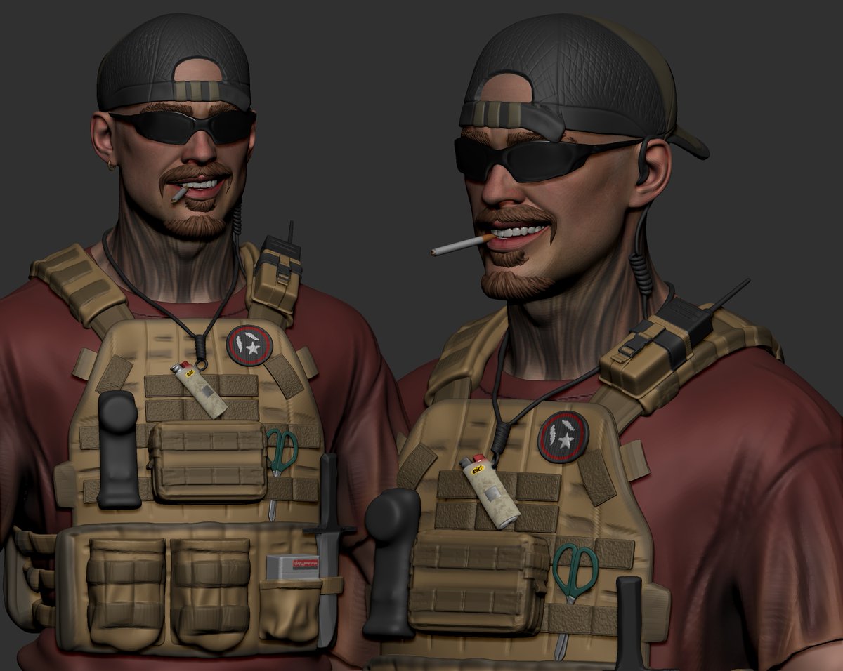 Cole🚬
#TLOU2 #zbrush #characterdesign