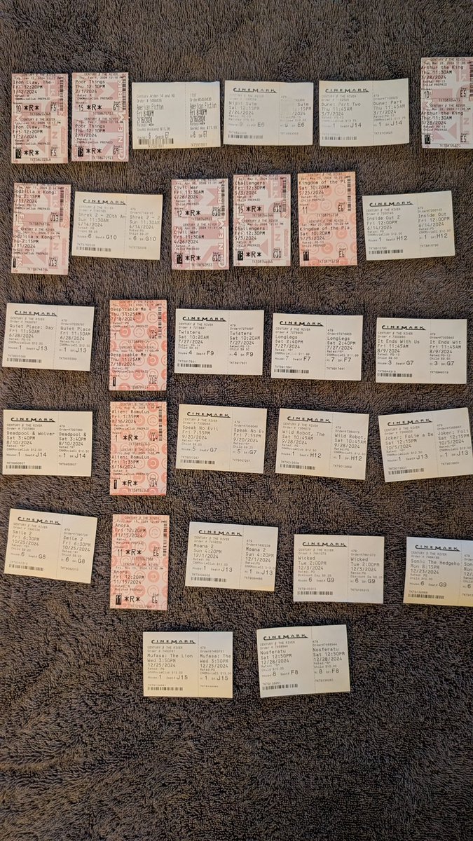 kluap1's tweet image. Everything I saw this year.