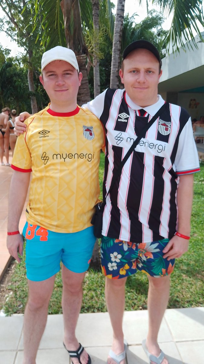 Enjoyed watching the #GTFC game against Port Vale in Mexico this morning. #MarinersOnTour