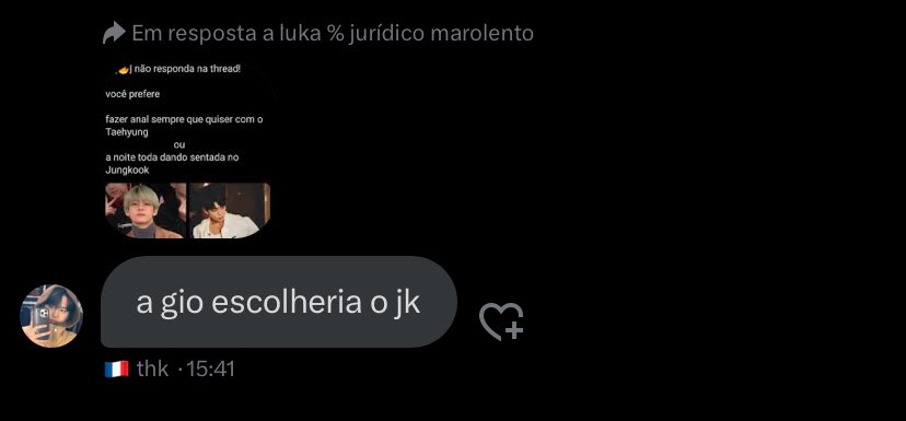 chokdivos's tweet photo. 🚨VÁRIOS EXPOSEDS! #JAKE revela querer anal com V do BTS e #IAN joga na mesa que #GIO escolheria a noite toda sentando no Jungkook. https://t.co/doiEgj3ahY