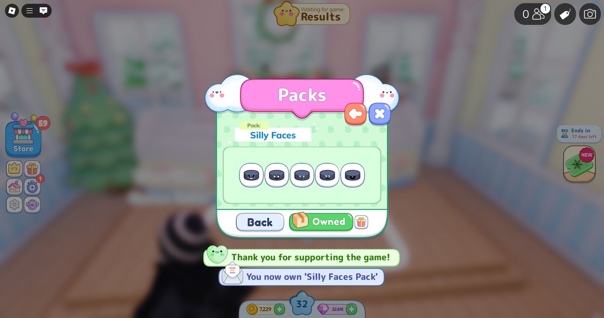 Mafalda3p0rbx's tweet photo. Cake off just had a small update and there's a new pack that I made!!!๐ฅน
Also if u redeem the code "NewYears25" you get free currency!!
#cakeoff https://t.co/nEi1NpJaZS