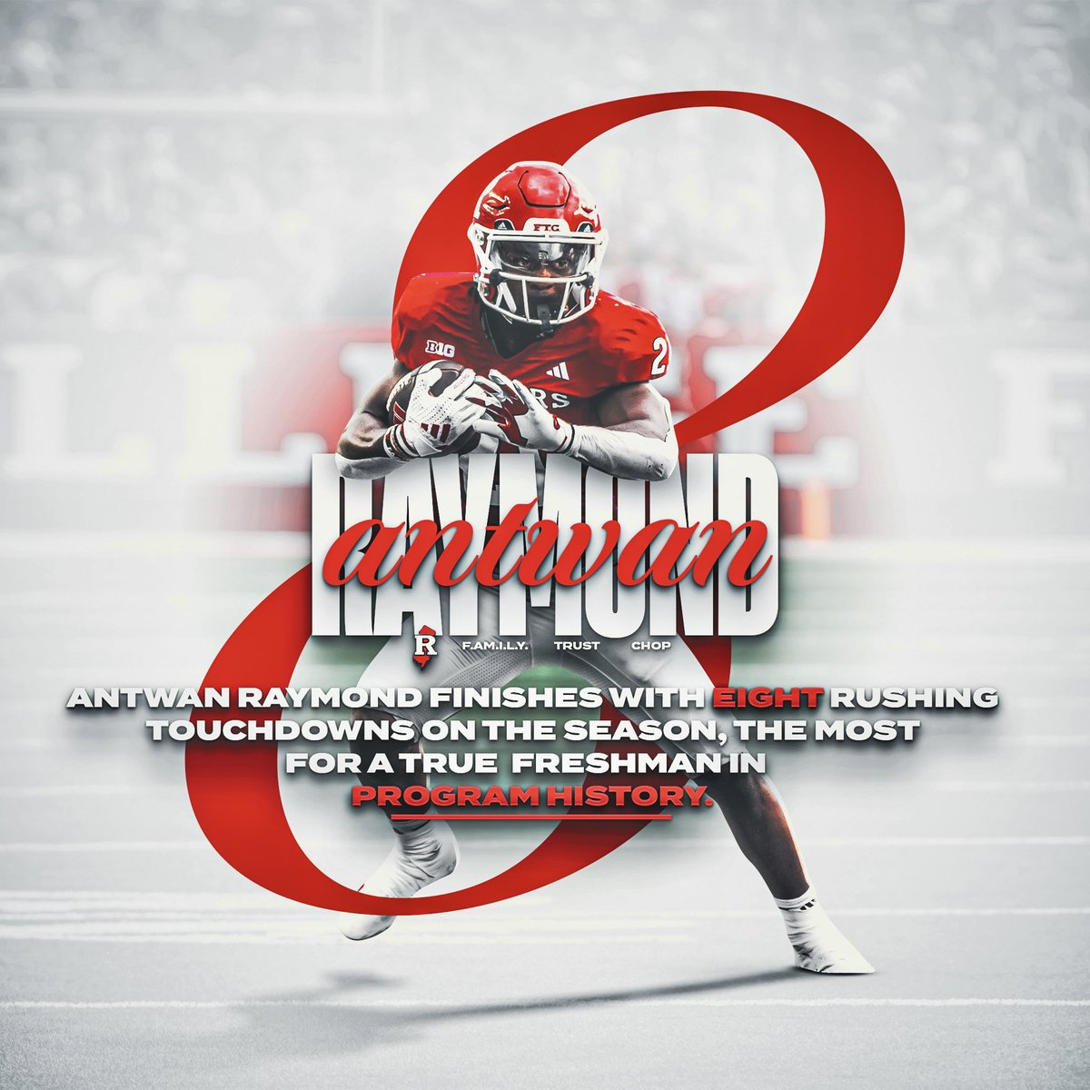 Rutgers Football ๐ช (@rfootball) on Twitter photo ๐๐จ ๐๐๐ข๐ฅ๐ข๐ง๐ ๐ฌ ๐ฏ
๐๐ก๐ ๐ฆ๐จ๐ฌ๐ญ ๐ญ๐จ๐ฎ๐๐ก๐๐จ๐ฐ๐ง๐ฌ ๐๐ฌ ๐ ๐ญ๐ซ๐ฎ๐ ๐๐ซ๐๐ฌ๐ก๐ฆ๐๐ง ๐ข๐ง ๐ฉ๐ซ๐จ๐ ๐ซ๐๐ฆ ๐ก๐ข๐ฌ๐ญ๐จ๐ซ๐ฒ.
<a href="/antwanraymond8/">Antwan Raymond.</a> | #CHOP ๐๐จ ๐๐๐ข๐ฅ๐ข๐ง๐ ๐ฌ ๐ฏ
๐๐ก๐ ๐ฆ๐จ๐ฌ๐ญ ๐ญ๐จ๐ฎ๐๐ก๐๐จ๐ฐ๐ง๐ฌ ๐๐ฌ ๐ ๐ญ๐ซ๐ฎ๐ ๐๐ซ๐๐ฌ๐ก๐ฆ๐๐ง ๐ข๐ง ๐ฉ๐ซ๐จ๐ ๐ซ๐๐ฆ ๐ก๐ข๐ฌ๐ญ๐จ๐ซ๐ฒ.
<a href="/antwanraymond8/">Antwan Raymond.</a> | #CHOP