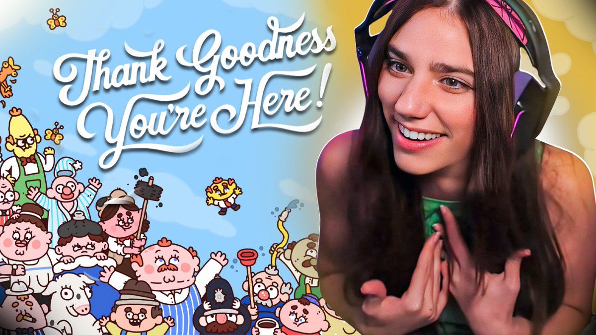 UN JUEGO DE COMEDIA MUY DIVERTIDO 😂🤣 | Thanks Goodness You're Here 

youtube.com/watch?v=oM9JxR…