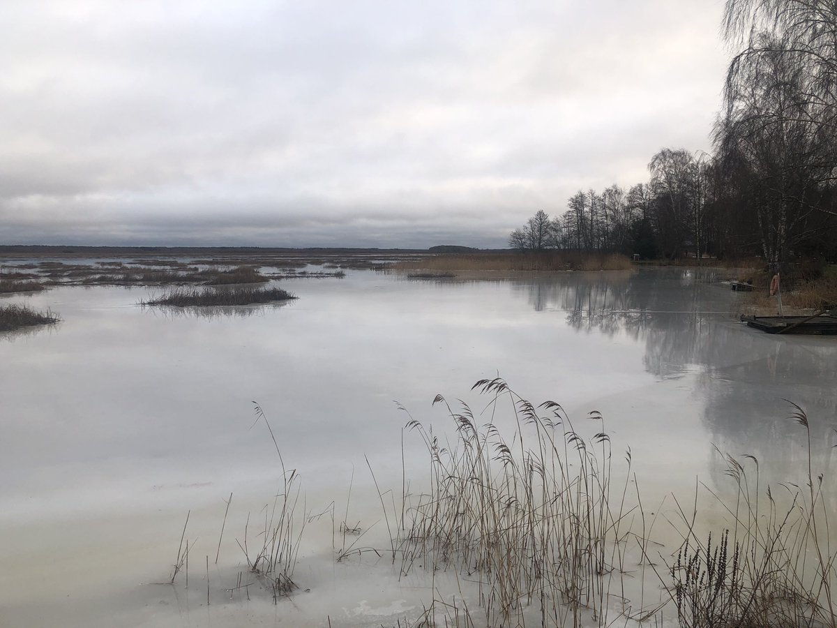 Pieni häivähdys valoa horisontin yllä #kevät?