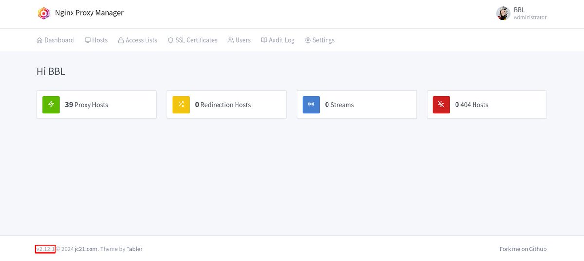 BlablaLinux's tweet image. #NGINX Proxy Manager (NPM) passe en version 2.12.2 👍
C&apos;est un outil important, si pas l&apos;outil le plus important 😏
Il faut en prendre soin 😉
👉 github.com/NginxProxyMana…