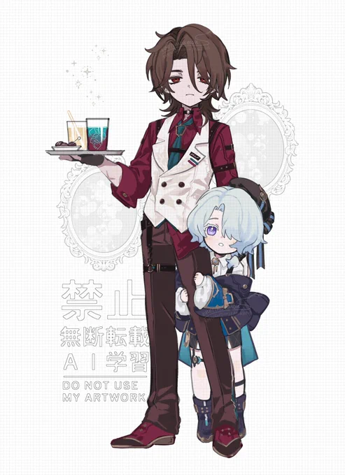 #Misha #Gallagher #HonkaiStarRail今日の分のギャラガーとミーシャだよ13歳を13歳っぽく描こうとしただけなのに違和感で脳が破壊されそうだよ 