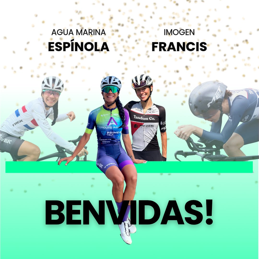 ¡Sumamos más talento!

➡️ Agua Marina Espínola: triple campeona nacional de Paraguay y refuerzo de lujo para la montaña.

➡️ Imogen Francis: talentosa escaladora australiana de 19 años que ya sabe lo que es correr en Europa y atesora buenos resultados a nivel nacional.

Benvidas!