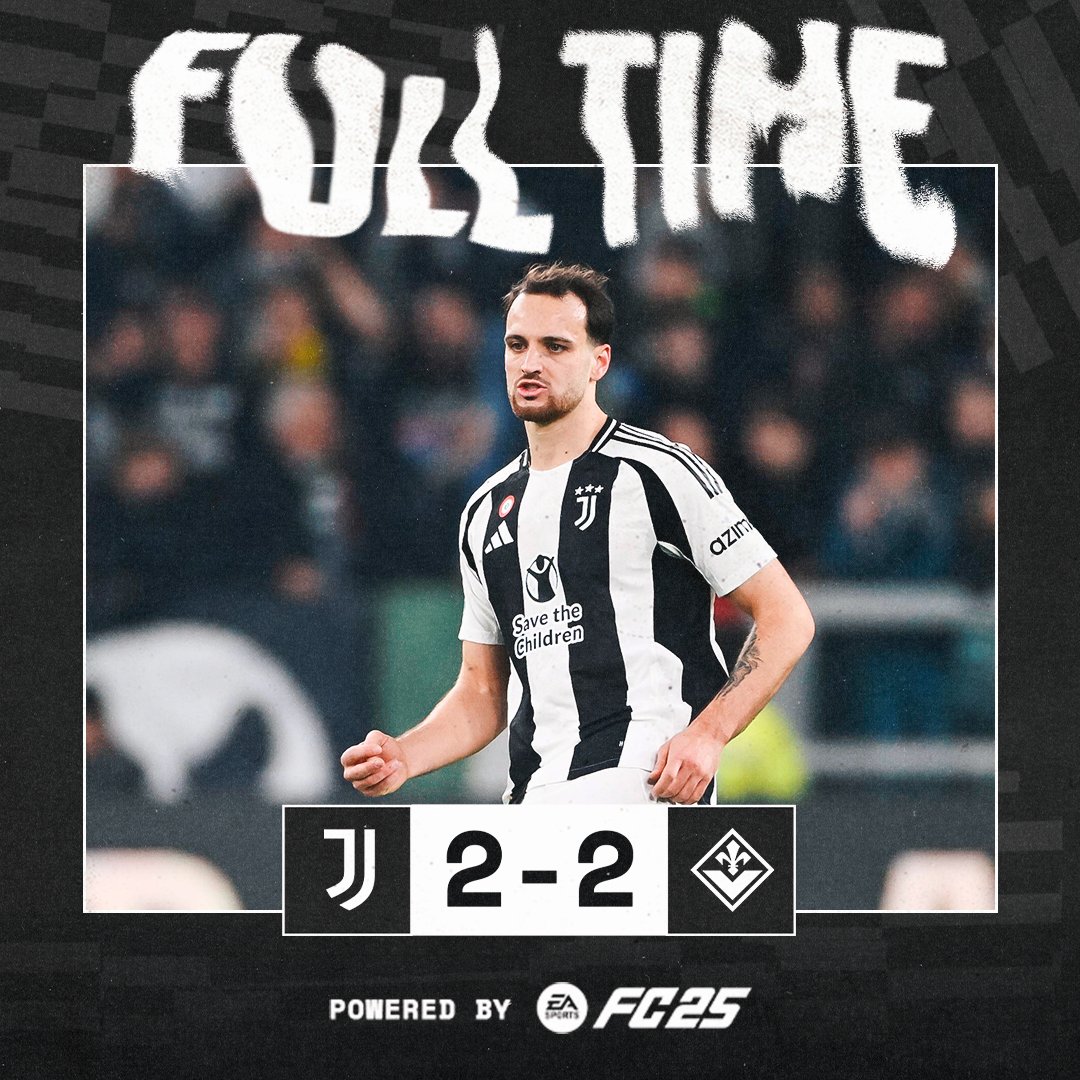 FT |⌛| Finisce così.

Powered by <a href="/EASPORTSFC/">EA SPORTS FC</a>

#JuveFiorentina