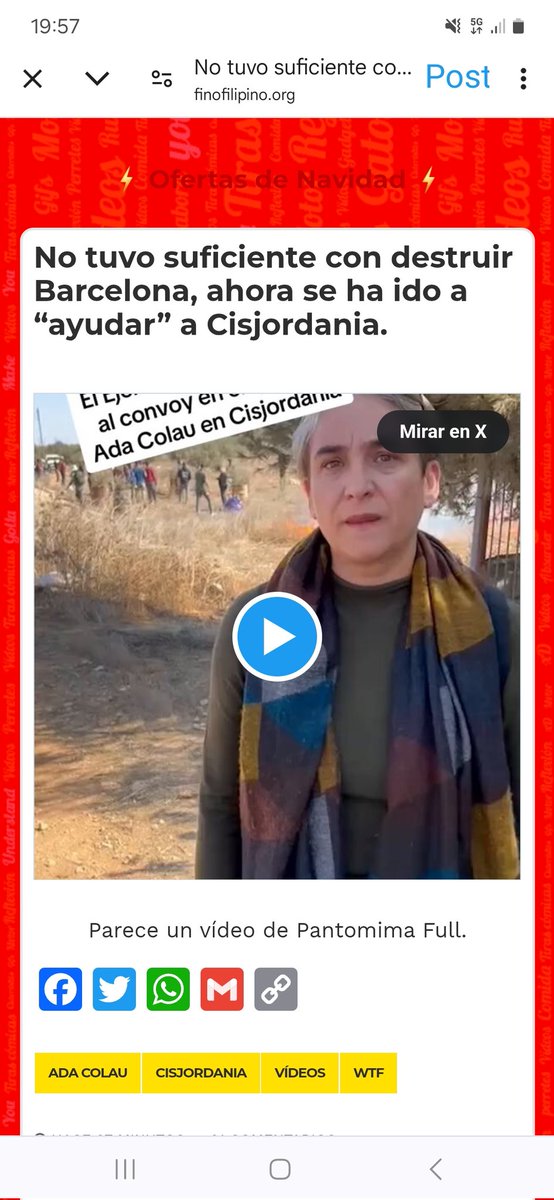 sergiolmon's tweet image. Buenísimo el comentario de que parece un video de #pantomimafull