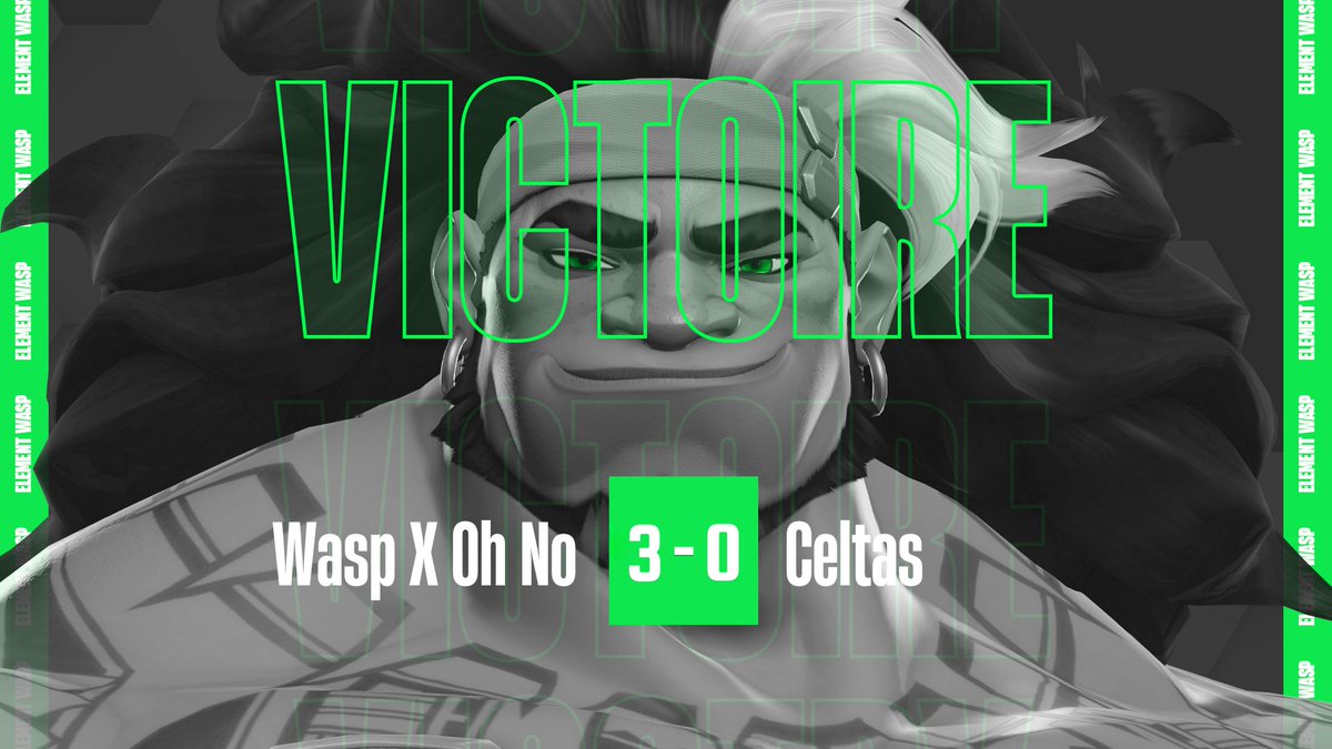 WaspEsport's tweet photo. On accède à la dernière manche face à Hotel Malaga !!

GG à @celtas_ow !

#elementwasp #waspxohno #ow2 #esport #overdrivecup https://t.co/3ppBqAUUbU