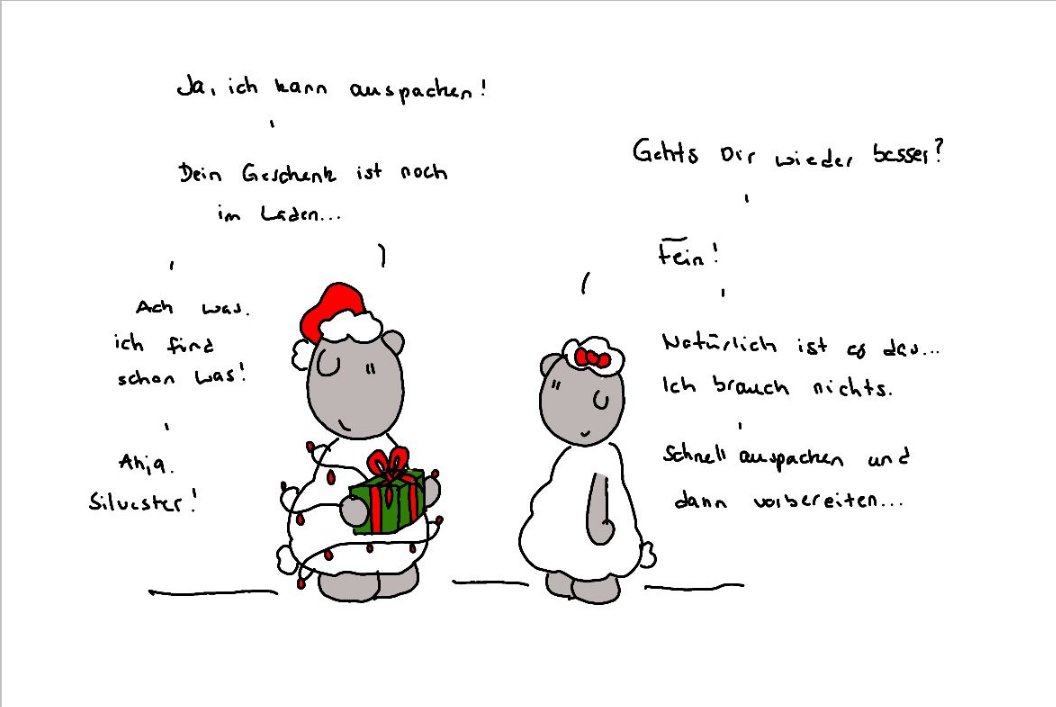 Traumawelt's tweet photo. 'Dein Geschenk ist noch im Laden...'
#mitschäfchendurchdiepandemie https://t.co/a81jHnBTCw