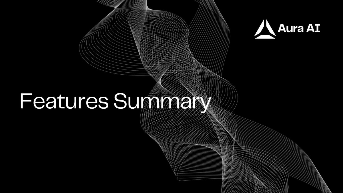 Discover the Features of Aura AI!

Here’s a quick look at the powerful features that make Aura AI a game-changer:

Get Started: t.me/auraaiercbot

1️⃣ Autonomous Agents
2️⃣ Privacy-First Features
3️⃣ Custom Agent Hub
4️⃣ Crowd-Driven Community
5️⃣ Whale Tracker
6️⃣ Wallet Tracker