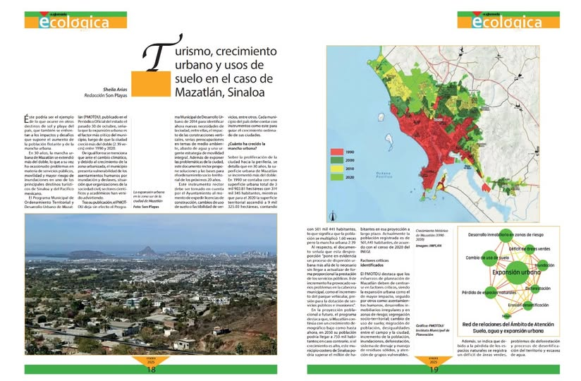 Cheilona's tweet photo. 📢Acá les comparto este #texto que escribí para @sonplayas y que publicó @LaJornada sobre la expansión urbana y la perspectiva de crecimiento para los próximos 20 años en #Mazatlán. 🌳🚗🚧
Gracias a #SonPlayas por la edición y la gestión.
#Rolen👇👇
https://t.co/Lt6EmrsuUP https://t.co/1WfjQ8vX9u