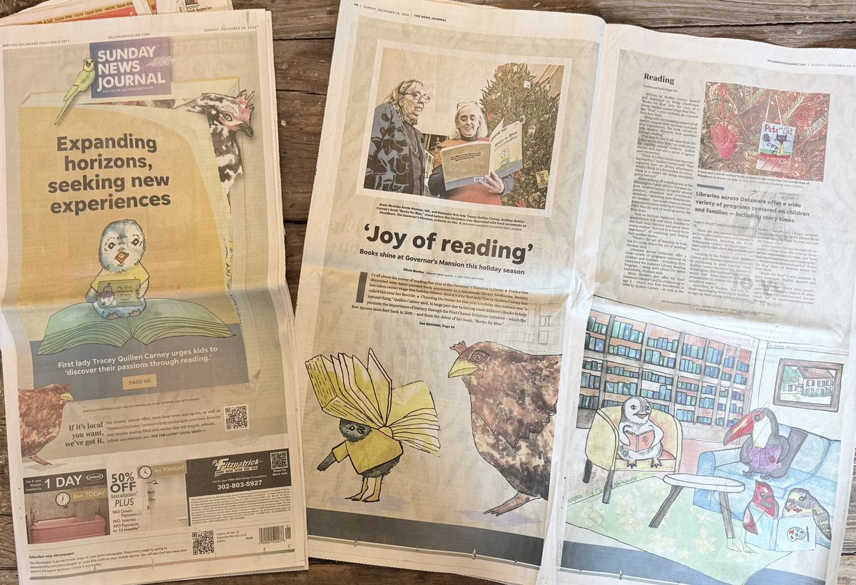 Governor John Carney (@johncarneyde) on Twitter photo Tracey and <a href="/DELibraries/">Delaware Libraries</a> are helping kids throughout our state discover the joy of reading.
Discover your next book at your local library 📚
delawareonline.com/story/news/loc… Tracey and <a href="/DELibraries/">Delaware Libraries</a> are helping kids throughout our state discover the joy of reading.
Discover your next book at your local library 📚
delawareonline.com/story/news/loc…