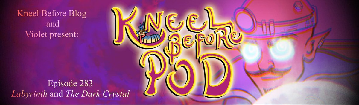 We bring you our first Donor Special. Thank you <a href="/violeth310/">Violet Hammond 💜</a> for all your support. By your command we discuss #Labyrinth and #TheDarkCrystal. The conversation covers nostalgia, pertinent themes and #DavidBowie's codpiece

kneelbeforeblog.co.uk/donor-special/…

pod.link/kneelbeforepod