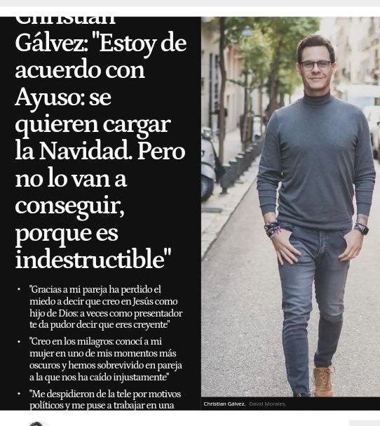 Suso_Linares's tweet photo. Desde esta cuenta siempre se dijo que Christian Gálvez era subnormal. El tiempo da la razón https://t.co/sKpHU3eXZK