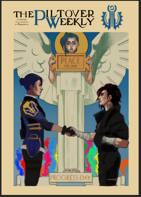 AnneMattke's tweet photo. Listen, it's my civic duty to post these. Seeing as i've made the season 1 one right when it released...perhaps i had the block..JUST PERHAPS, just maybs.
I don't know when i'll finish em, but i hope it's soon? heh :')
#arcane #caitvi #jinx https://t.co/0NyoSc89hM