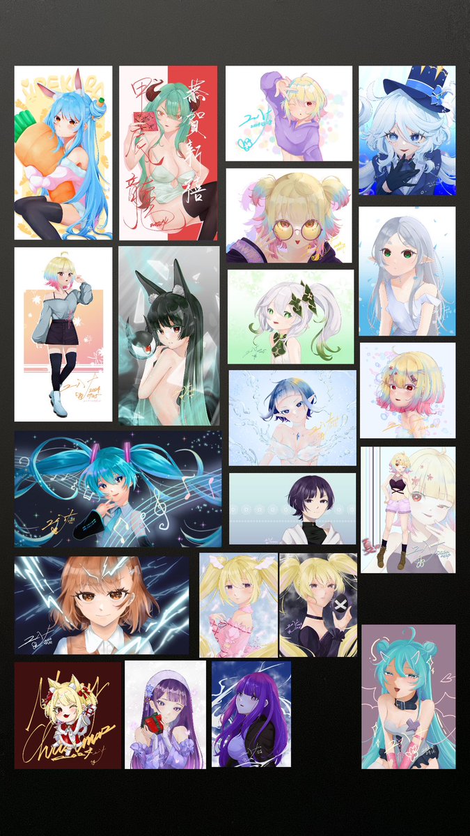 space0409's tweet image. 2024 大概是產圖最高的一年（目前
感謝支持

#2024 #art #Review #2024年の絵を振り返る #YearEnder2024 #イラスト #回顧