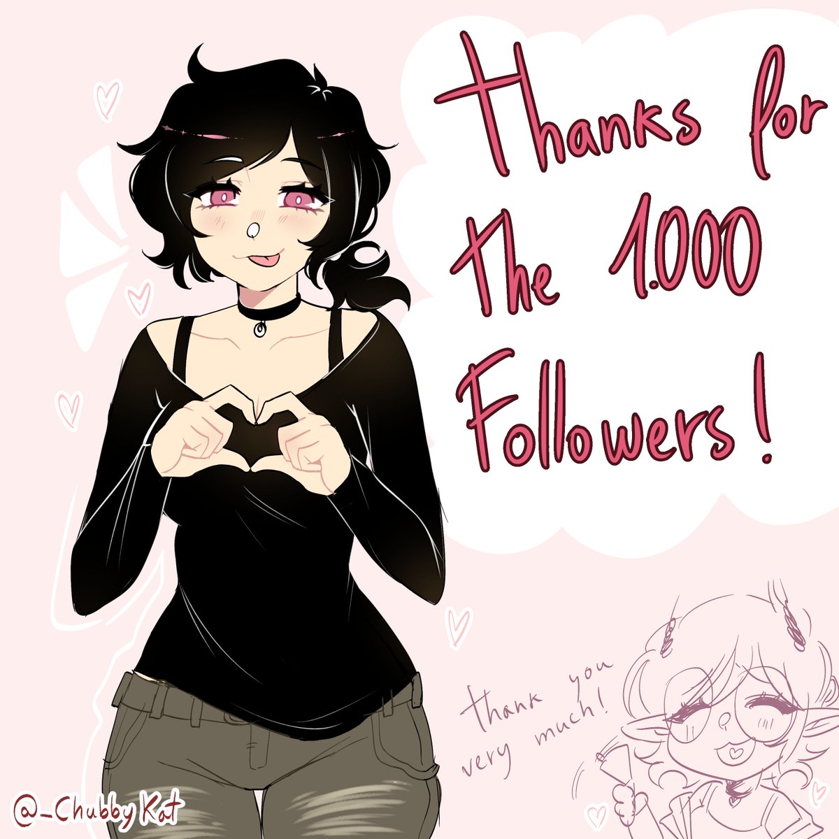 _ChubbyKat's tweet photo. I'm back! Thanks for the support!! 💕👀 https://t.co/1WOTcs7tOM
