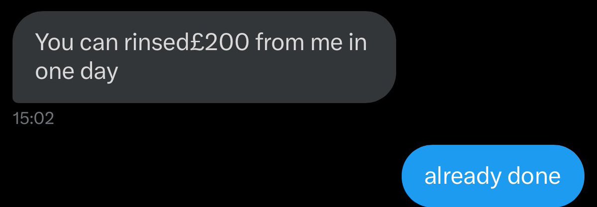 domrubyisaqueen's tweet image. Light work
For me