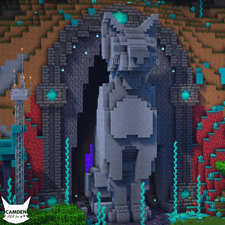 Camden_Aka_Ice's tweet photo. ✨VISITORS FROM THE RIFT✨

#minecraft #minecraftbuilds #minecraftart #minecraftshowcase https://t.co/GdZKrsTJ98