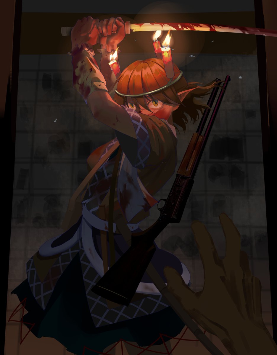 KTO3HAET's tweet image. More efficent than hammer and nails.
#東方Project #水橋パルスィ