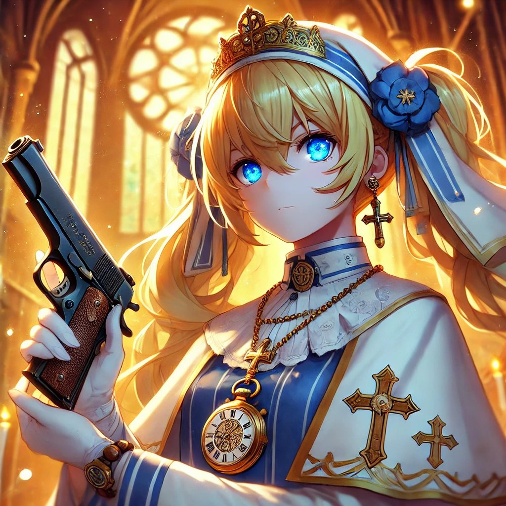 GundiThore's tweet photo. QT your Nunday
Sister Rosette Christopher from "Chrono Crusade" - An exorcist nun with a fierce personality, dedicated to her mission despite personal sacrifices
#ChronoCrusade
#aiアート #AIイラスト
#人工智慧 #AIアート #AIイラスト
#AI绘画 #एआईकला #AiArt #AiArtcommunity