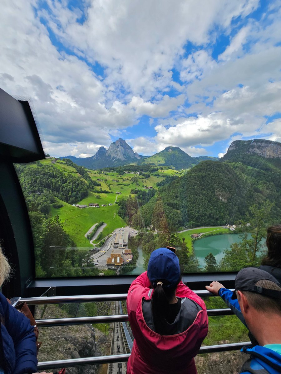 EminentAxe's tweet photo. Stoos-Schwyz funicular, Switzerland. June 2024. https://t.co/gsKW3mAUtW