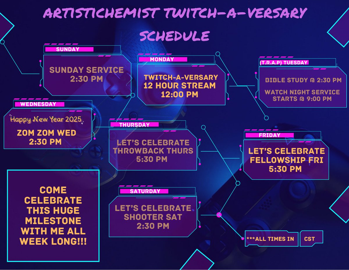 Happy Sunday Neutron Lab family!!! Here is the schedule for the week of 12/29 - 01/04. We are celebrating all week long and I’m so excited! See you all soon😘😘!