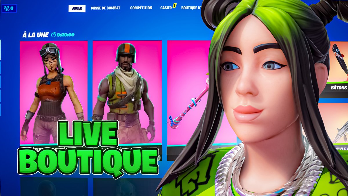 BerdiYT's tweet photo. Tu veux voir la boutique à 1h ? 🧐 https://t.co/TcasAgVFR5

#Fortnite #FortniteFR #boutique #boutiquefortnite #shopfortnite https://t.co/niFiI2S0GK