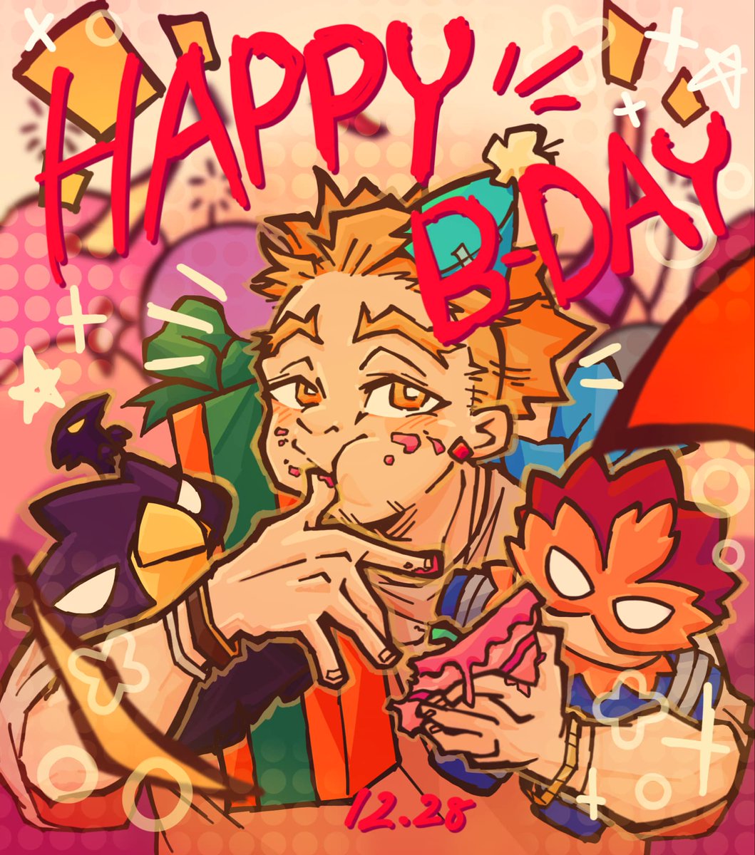 la_alyah's tweet photo. ✨️⭐️HAPPY BIRTHDAY TO YOUUUUU mi CHIKEN NUGGET🥺🥺🐥🐥✨️❤️❤️

....I know it was yesterday. I'm a tuat for only finishing it today 😡
#Hawks #keigo https://t.co/HUykaMF72Z