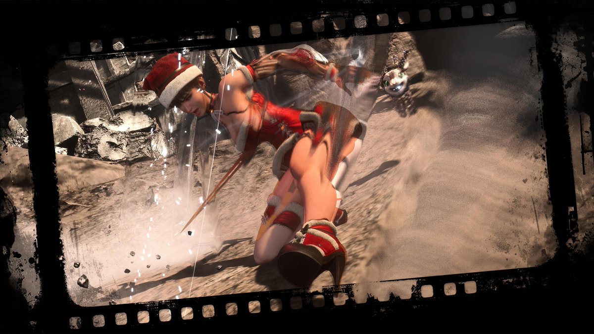 RealNightKing1's tweet photo. Before new year is coming, a few more shots from our fighting angel Santa Eve 😍
#StellarBlade
#ShiftUp
#Photomode https://t.co/h2a0lfqcDG