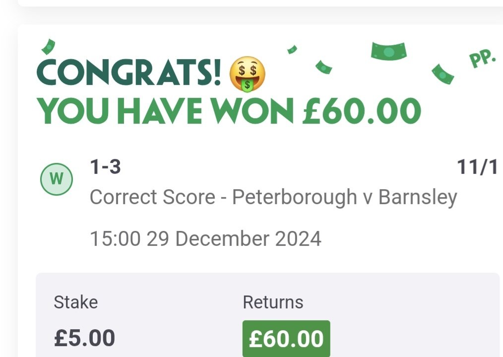 ianhorton68's tweet image. If you're going to back a first goalscorer and a correct score, it's always good to back it up in a double. Merry Christmas @BarnsleyFC and big Donavon! #URedsss