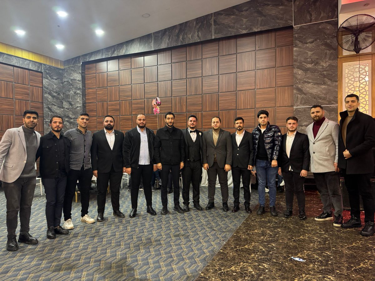 akgenclik27's tweet photo. İl Başkan Yardımcılarımız, il yönetim kurulu üyelerimiz, İl Gençlik Kolları Teşkilat Başkanımız @eryilmazomer_ , Şahinbey Gençlik kolları başkanımız, Yürütme ve Yönetim kurulu üyelerimizle birlikte İl Gençlik Kolları Yönetim kurulu Üyemiz Yusuf Tosun kardeşimizin düğün merasimine katılım sağladık.

Yeni Çiftimize Ömür Boyu Mutluluklar Dileriz.

@avmustafadurmus