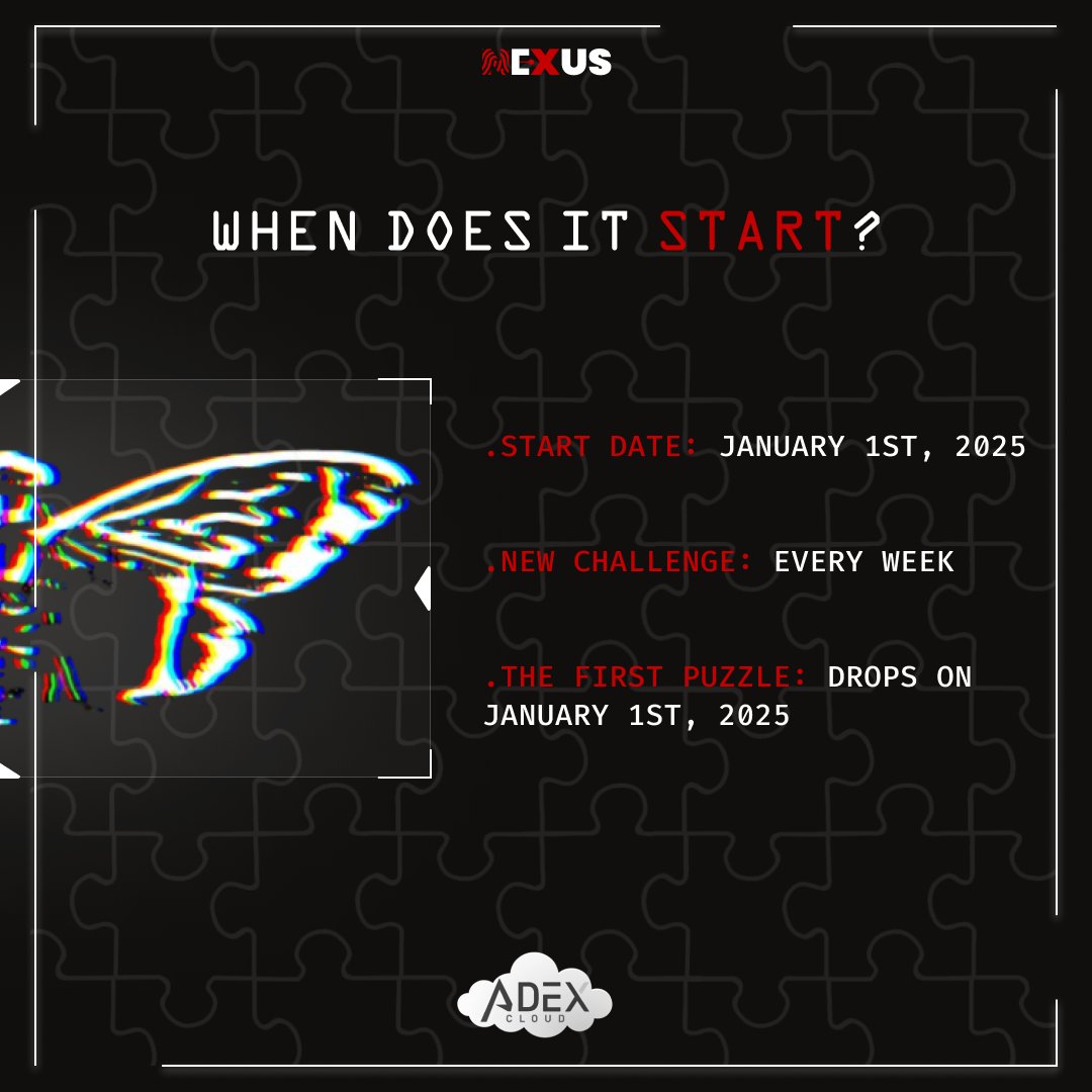 Nexus_Security1's tweet photo. ✨ Unlock the Mystery of the Cicada Game! ✨
Are you ready for a journey into the world of cybersecurity and unsolved puzzles? 🧩

🔒 Solve each challenge, collect hidden keys, and use them to crack the final puzzle!

#Cybersecurity  #Cicada #Cicada3301 #ctf https://t.co/zrGiFMUpn4
