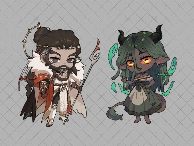 Opening slots for these type of chibis! 45 usd (paypal)DM me if interested! #Commission 