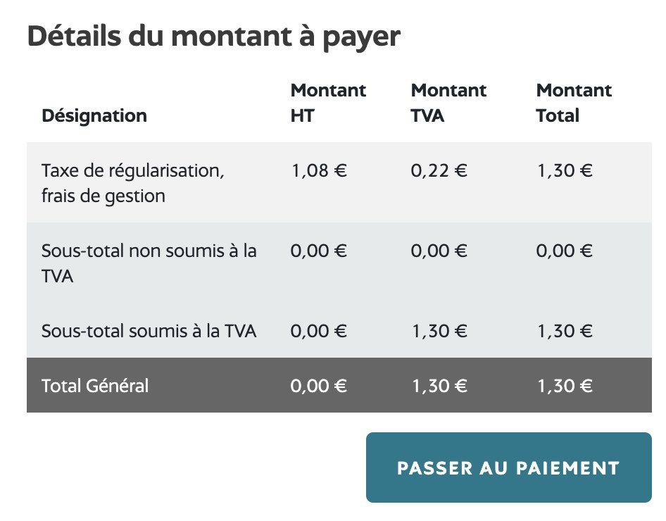 Tema la taille du rat : quand t’oublies une  mention dans une pièce justificative,  <a href="/INPIFrance/">INPI France</a> te réclame une taxe de 1€30 sur laquelle tu payes la TVA 😂