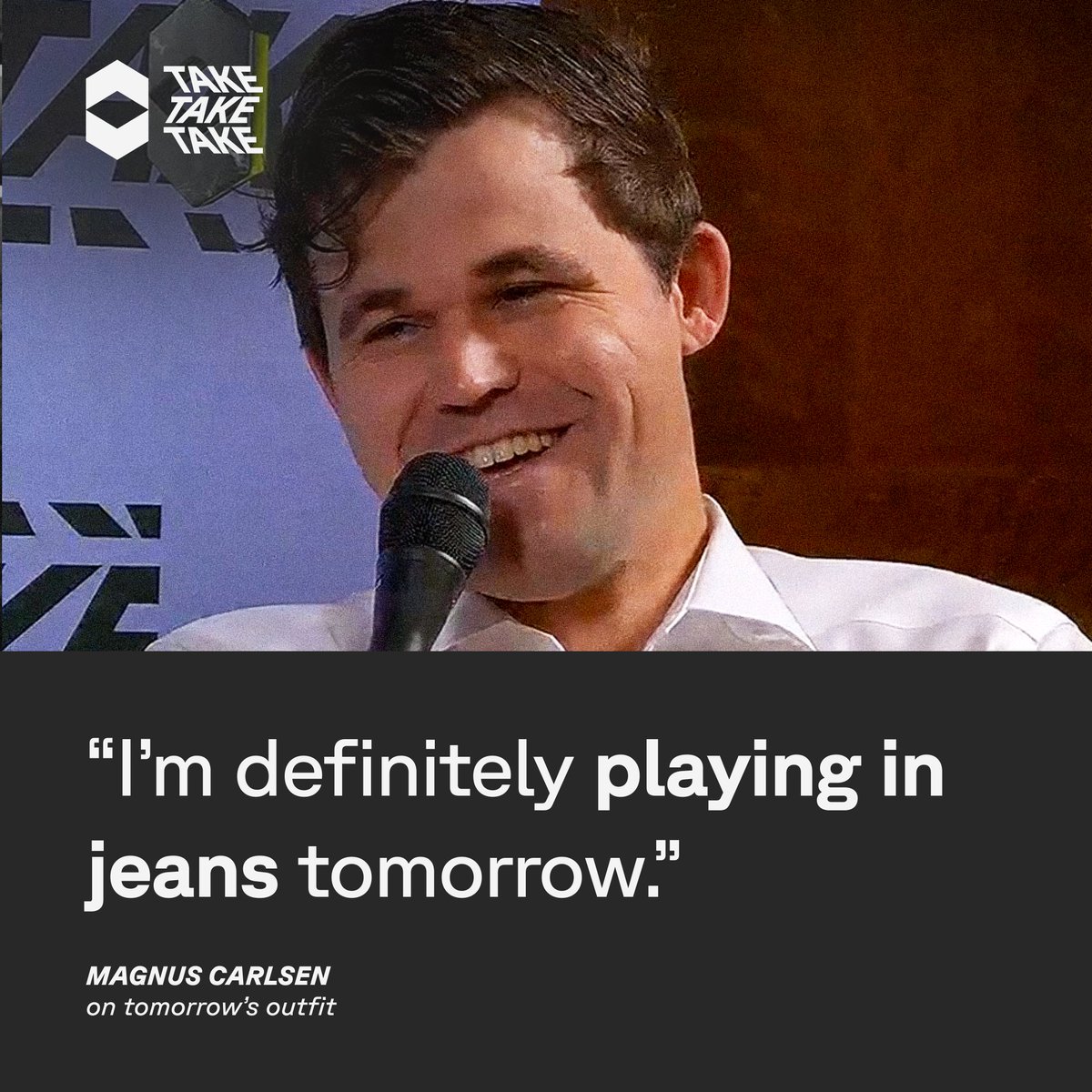 TakeTakeTakeApp's tweet image. Based.